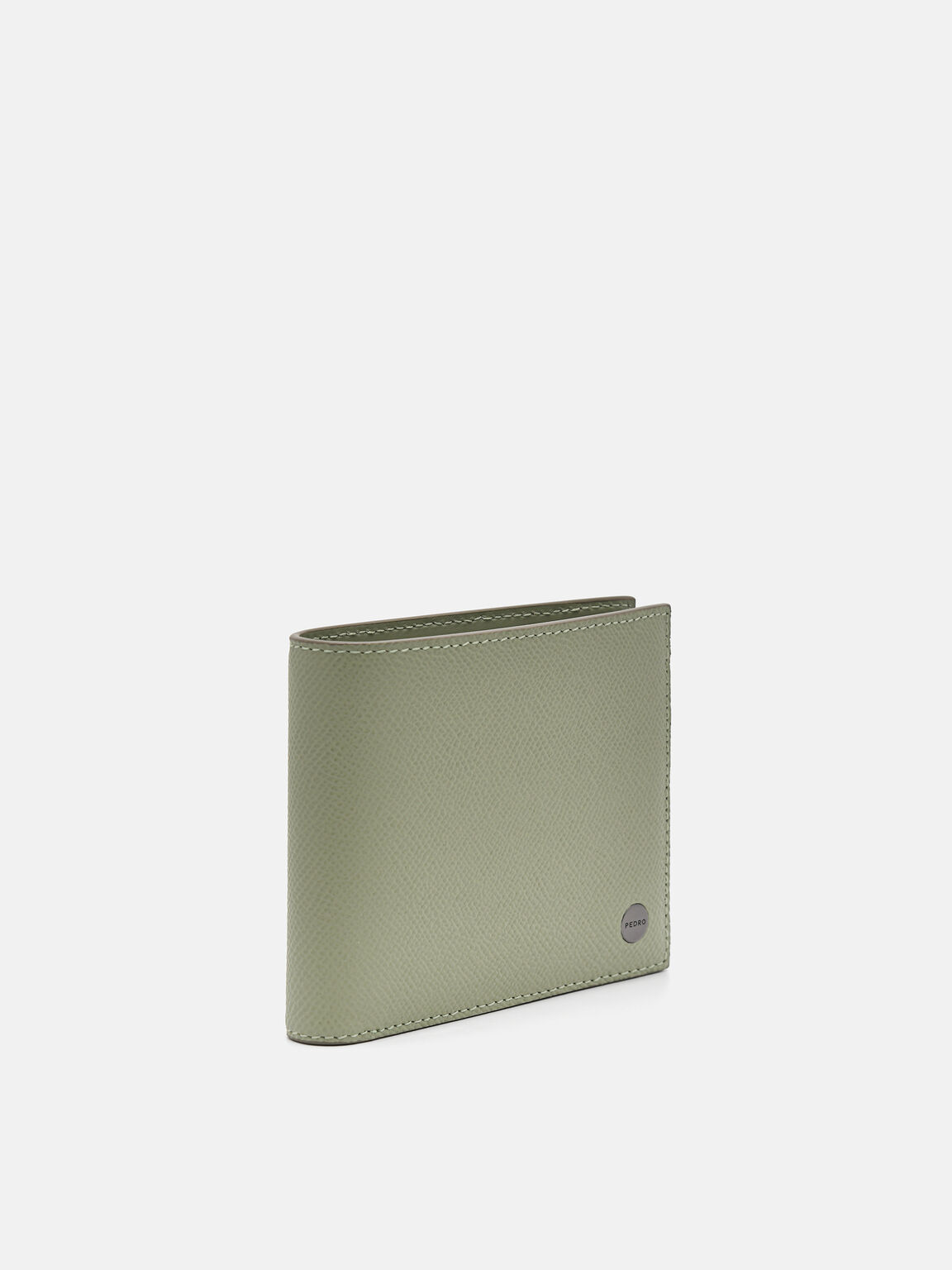 Oliver Leather Bi-Fold Wallet with Insert, Olive, hi-res