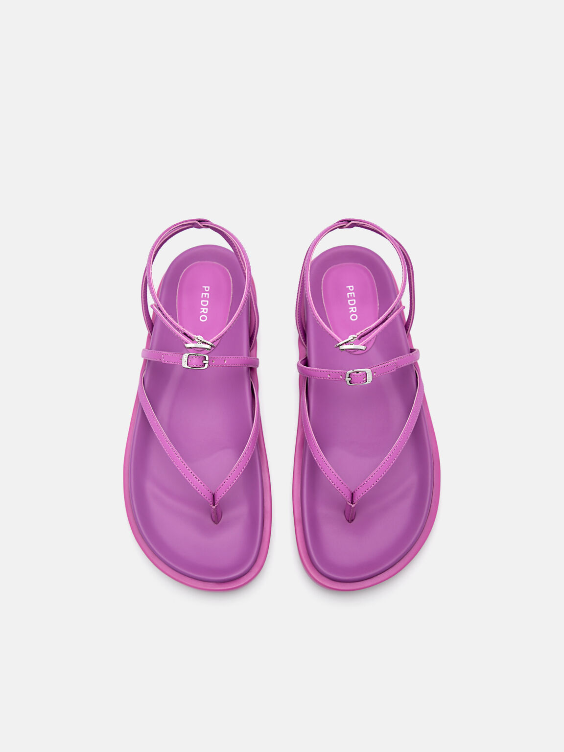 Maggie Thong Sandals, Berry