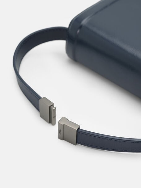 T&uacute;i đựng phụ kiện Leather, Xanh Navy, hi-res