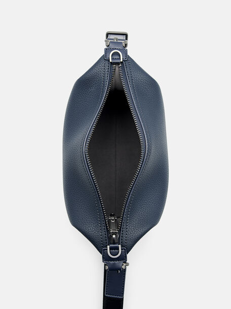 Túi đeo chéo phom chữ nhật Icon, Xanh Navy, hi-res