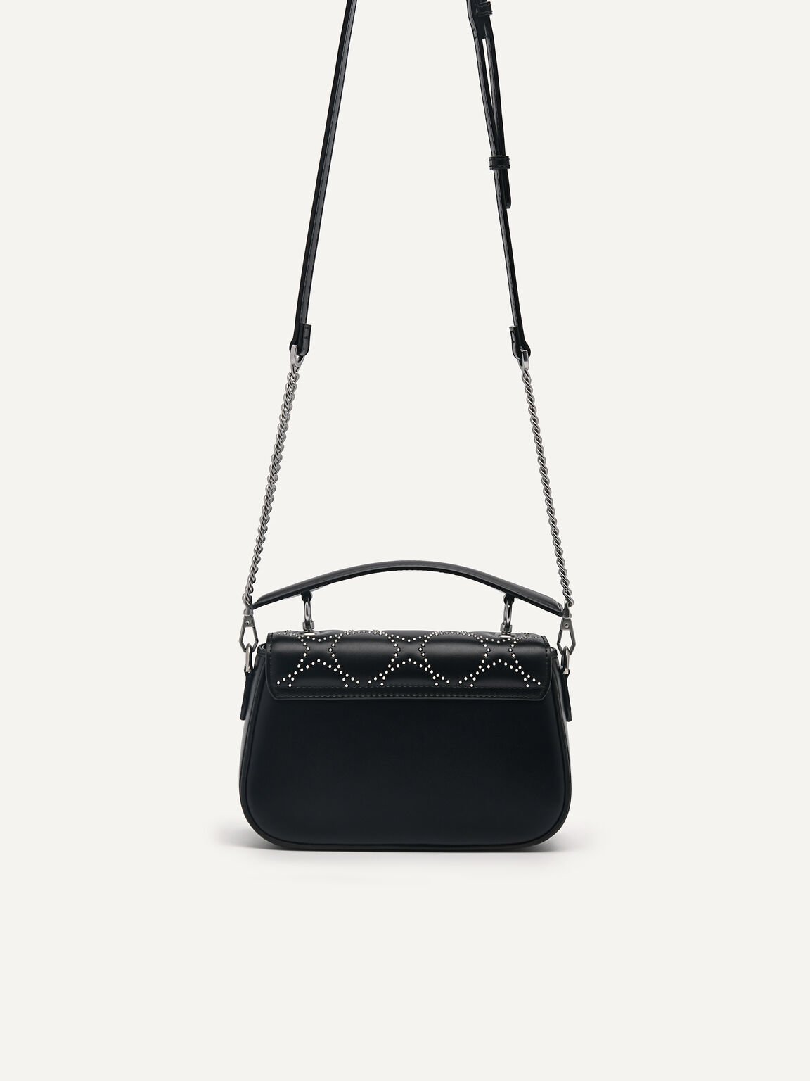 Maisie Mini Shoulder Bag, Black, hi-res