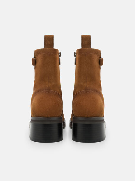Wilkins Suede Boots, Cognac Suede, hi-res
