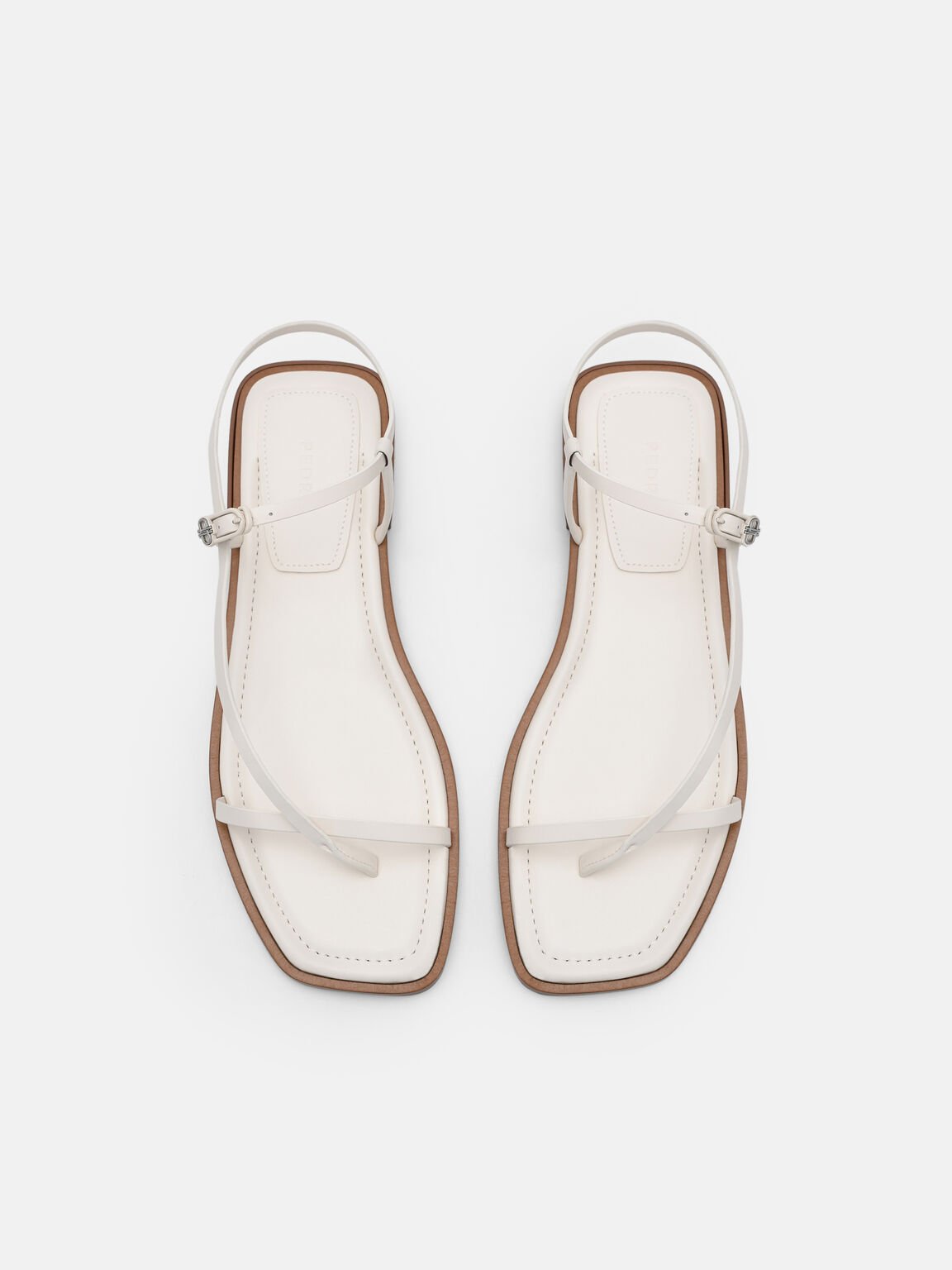 Gi&agrave;y sandals đế bệt Ashby, Phấn, hi-res