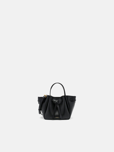 Emory Leather Tote Bag, Black, hi-res