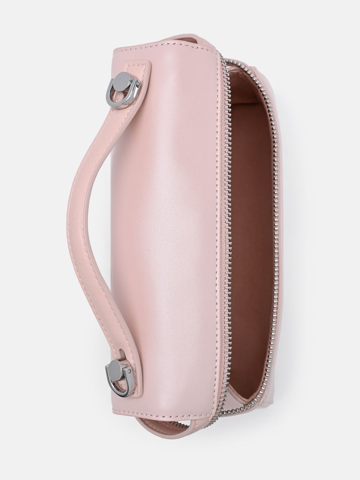 Alyssa Leather Shoulder Bag, Light Pink, hi-res