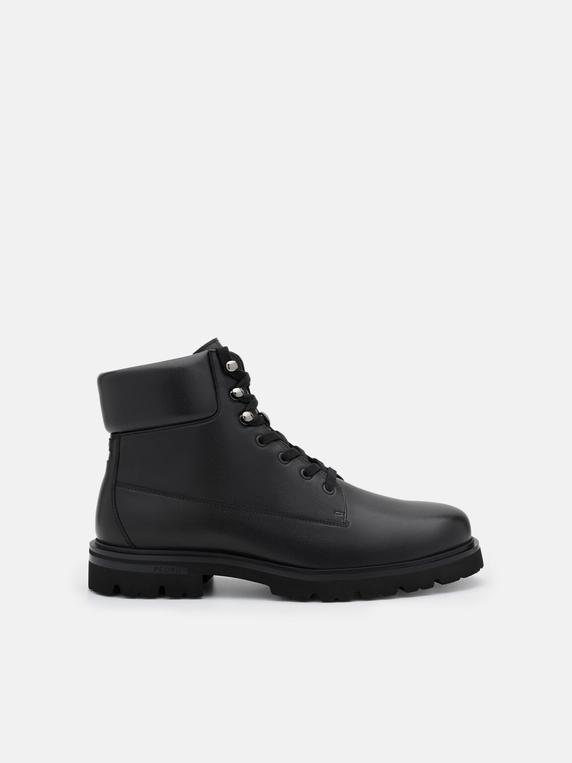 Gi&agrave;y boots cổ cao Wilder, Đen, hi-res