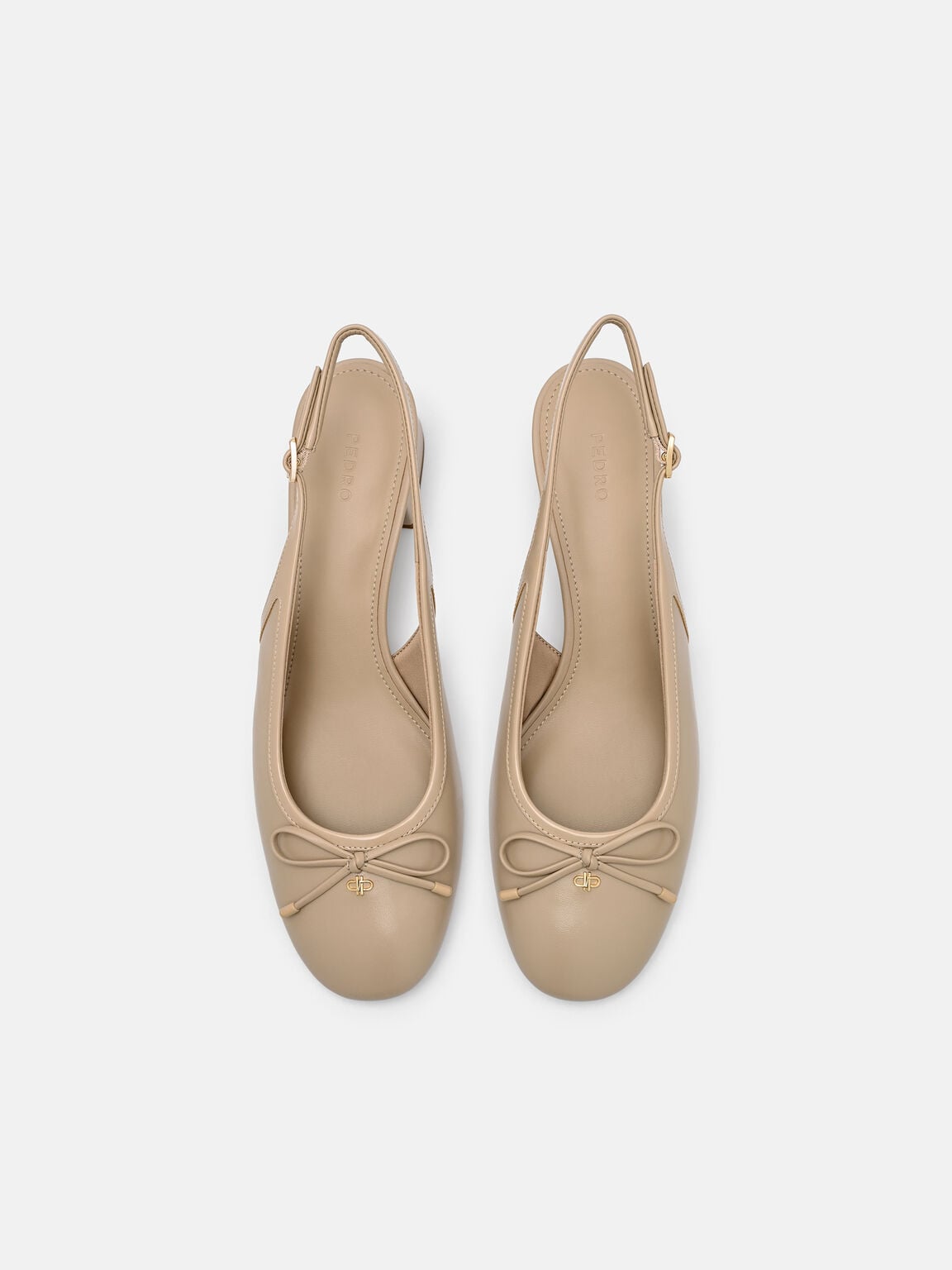 Anna Leather Mary Jane Pumps, Sand, hi-res