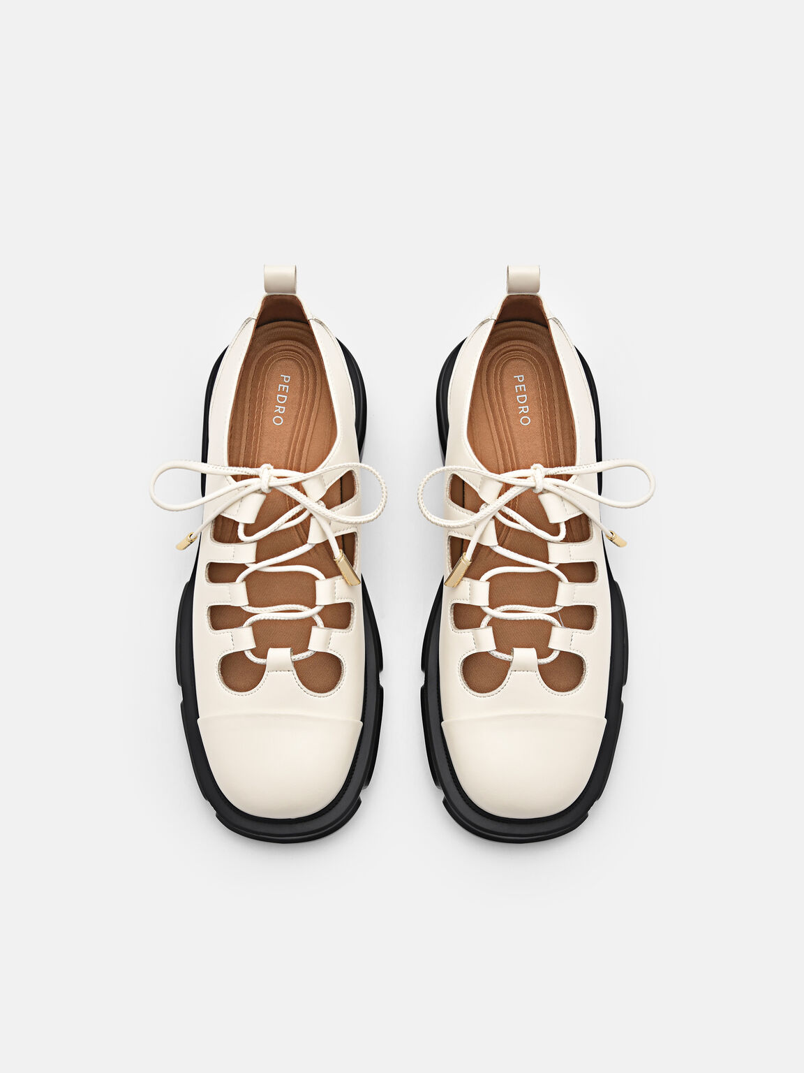 Ethel Laced Loafers, Chalk, hi-res