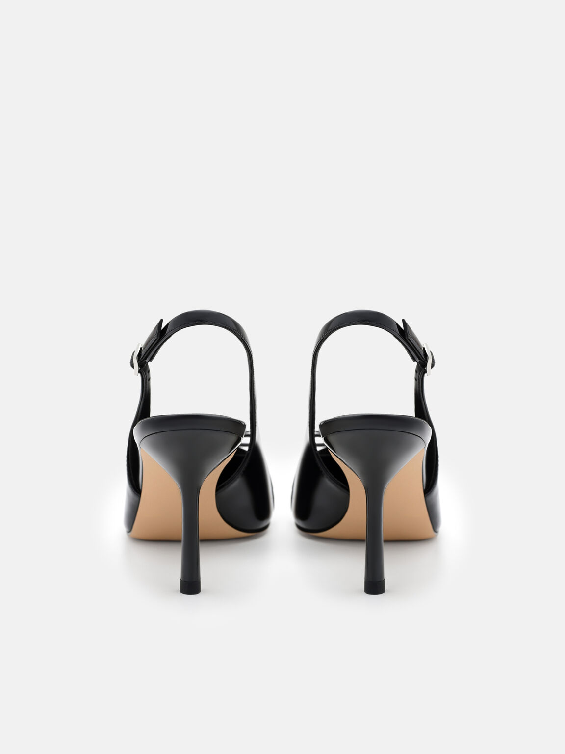 Gi&agrave;y sandals cao g&oacute;t Jeanine, Black Patent, hi-res