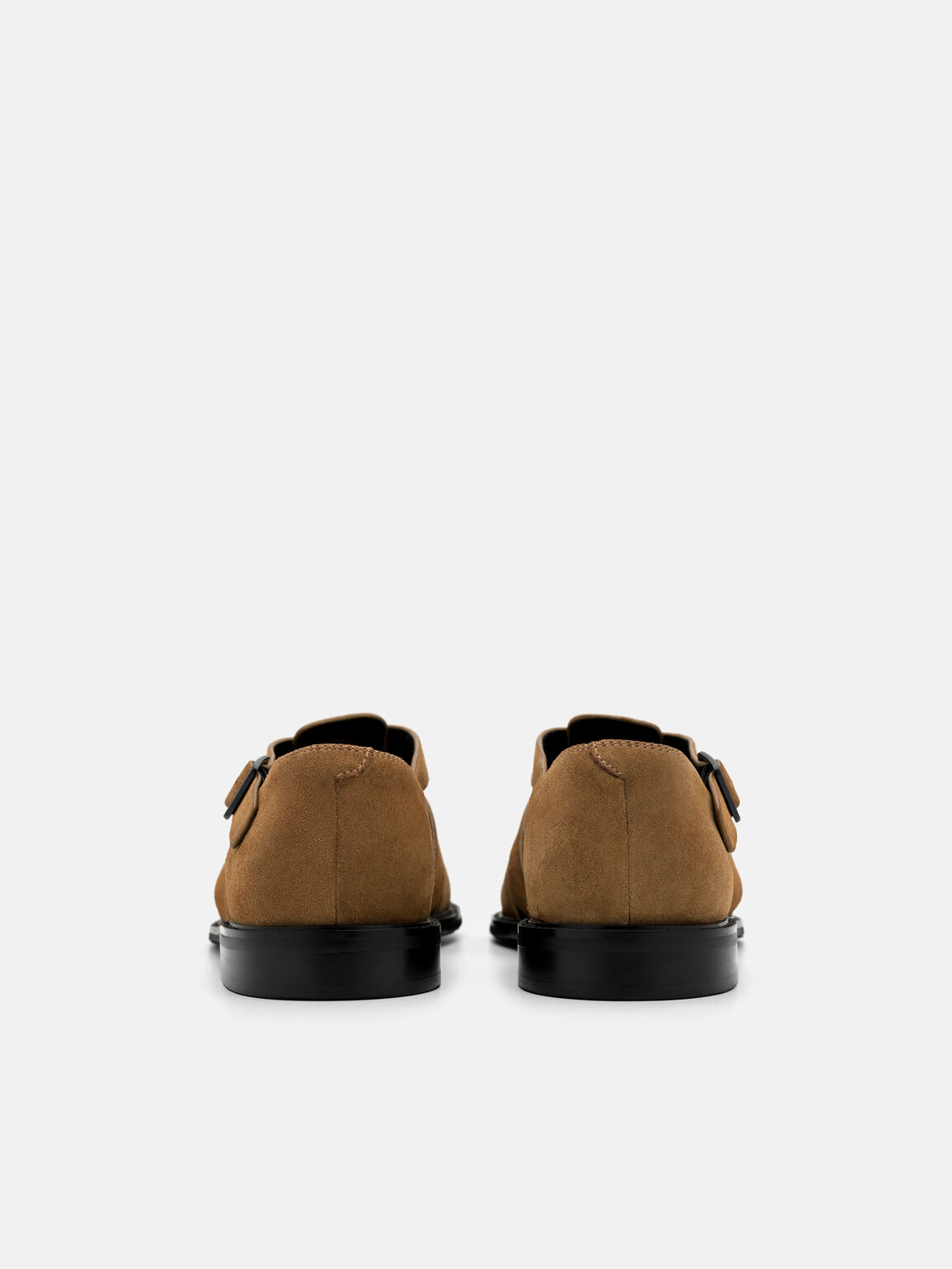 Gi&agrave;y sandals đế bệt Brent Suede, Dark Camel Suede, hi-res