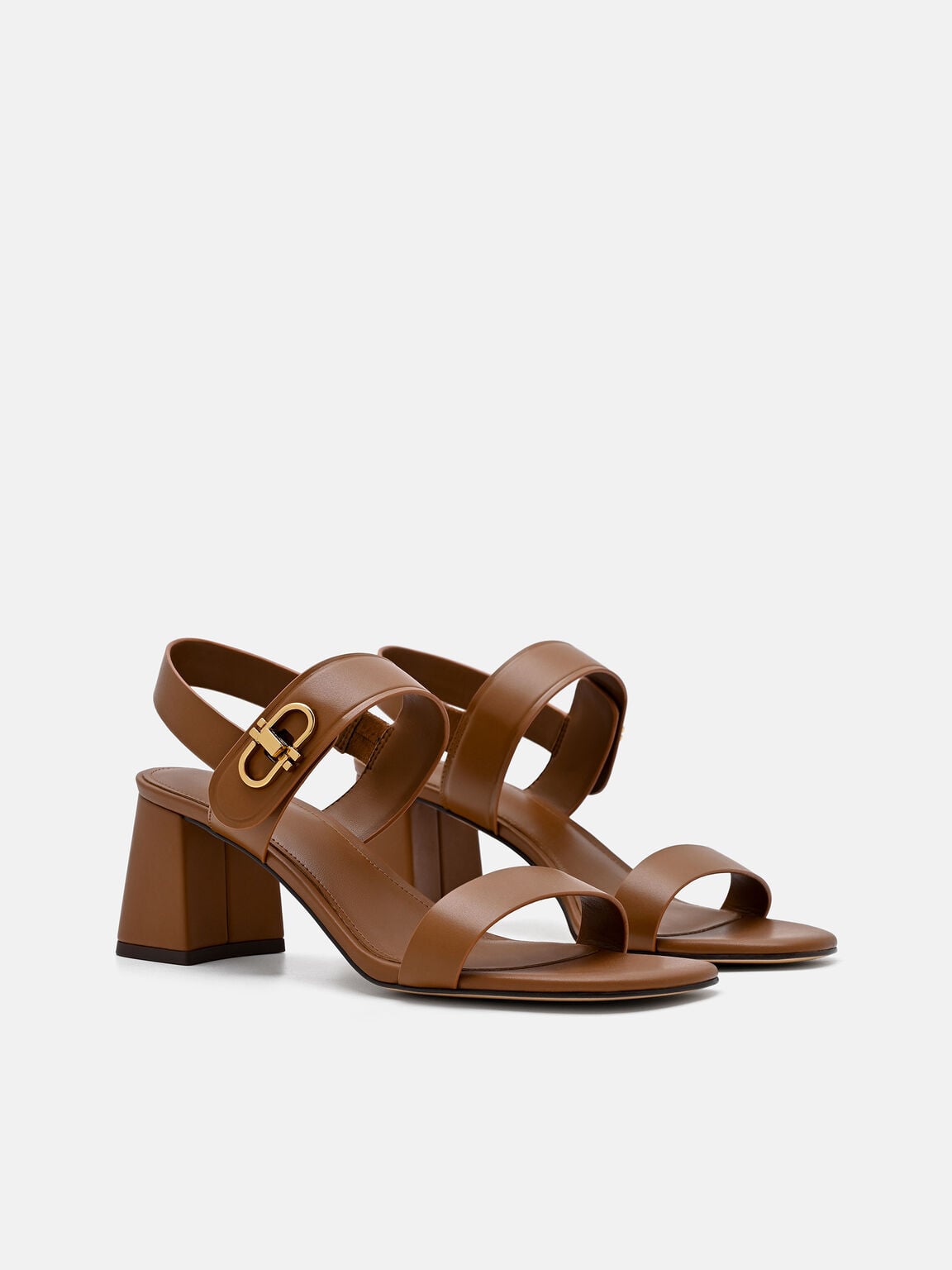 Gi&agrave;y sandals cao g&oacute;t Sienna, Rượu Cognac, hi-res