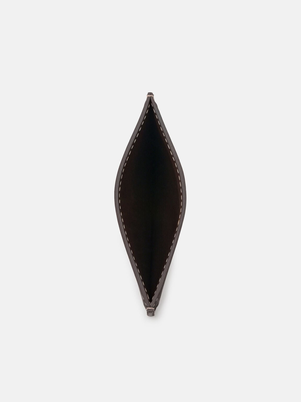 Leather Card Holder, Taupe, hi-res