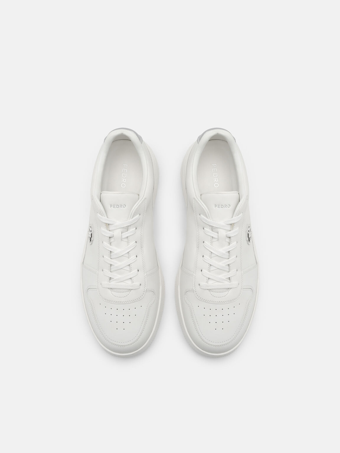 Ravel Leather Sneakers, White, hi-res