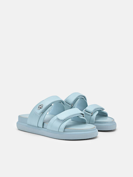 D&eacute;p quai ngang Velcro, Xanh m&ograve;ng k&eacute;t, hi-res