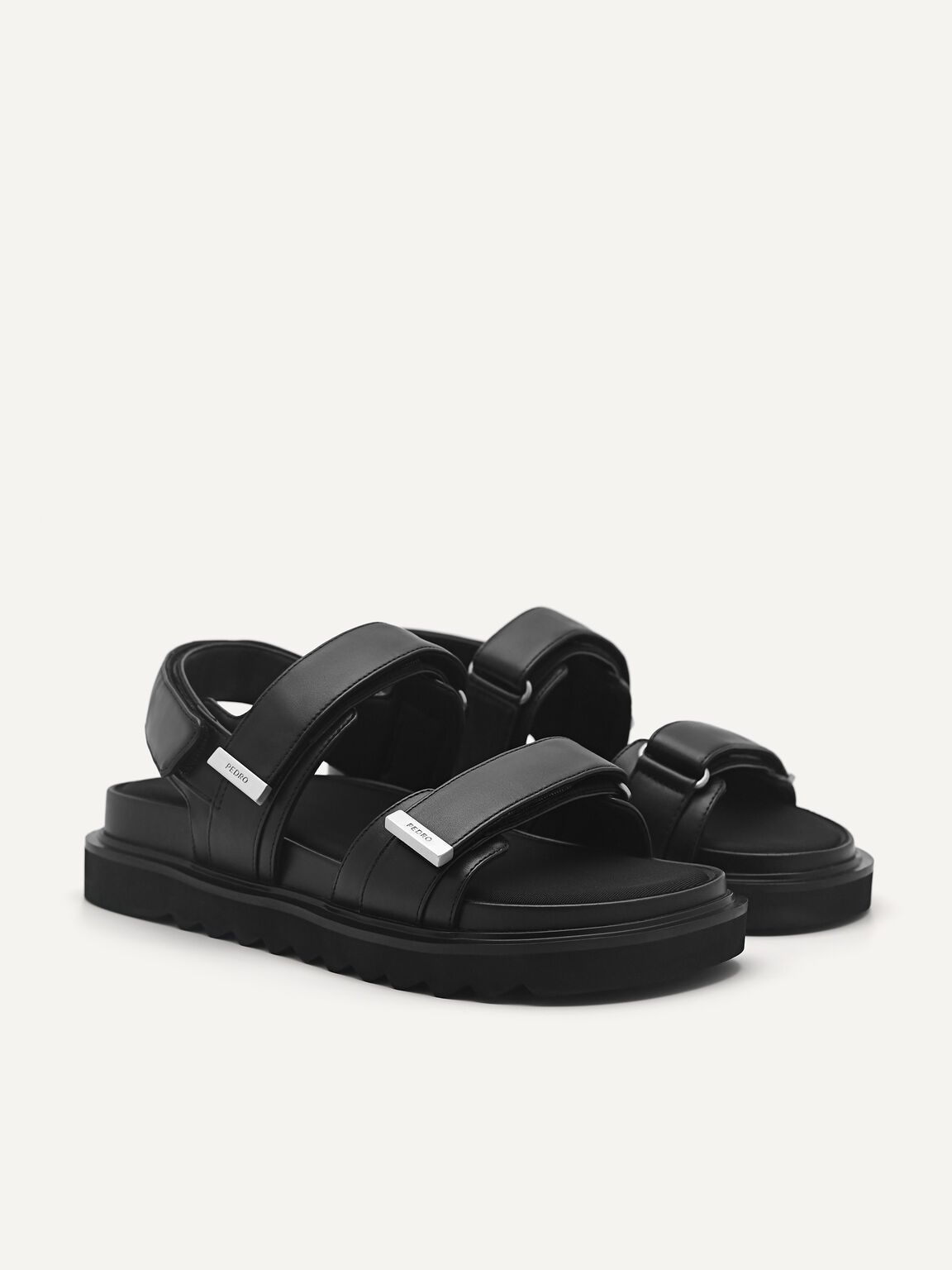 Aryna Slingback Sandals, Black, hi-res