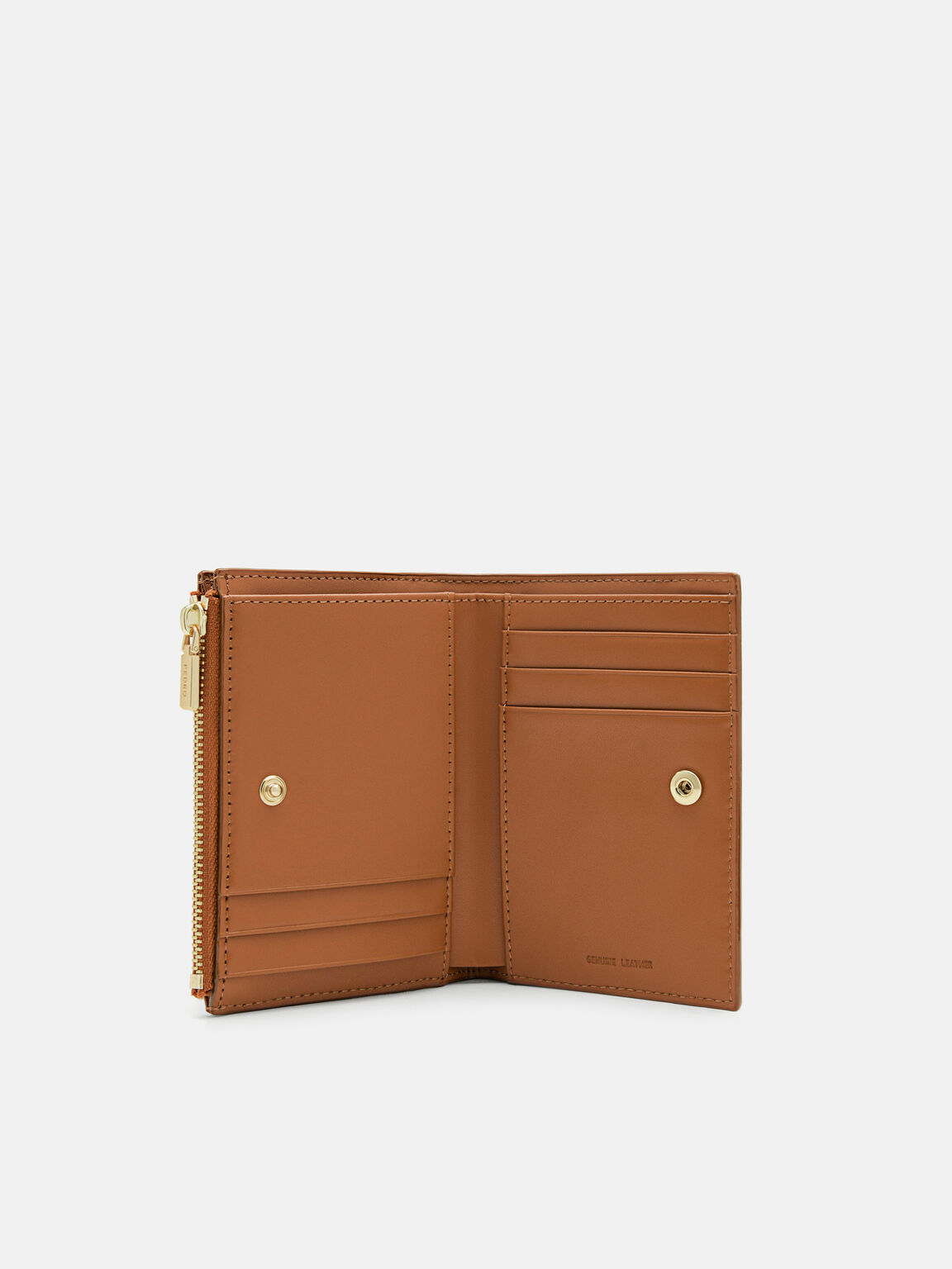 PEDRO Icon Leather Bi-Fold Wallet, Cognac, hi-res
