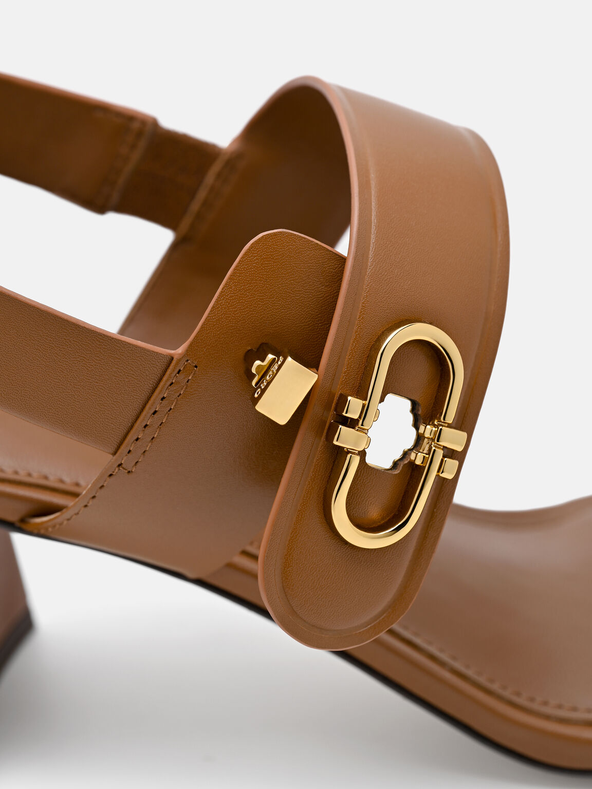 Gi&agrave;y sandals cao g&oacute;t Sienna, Rượu Cognac, hi-res