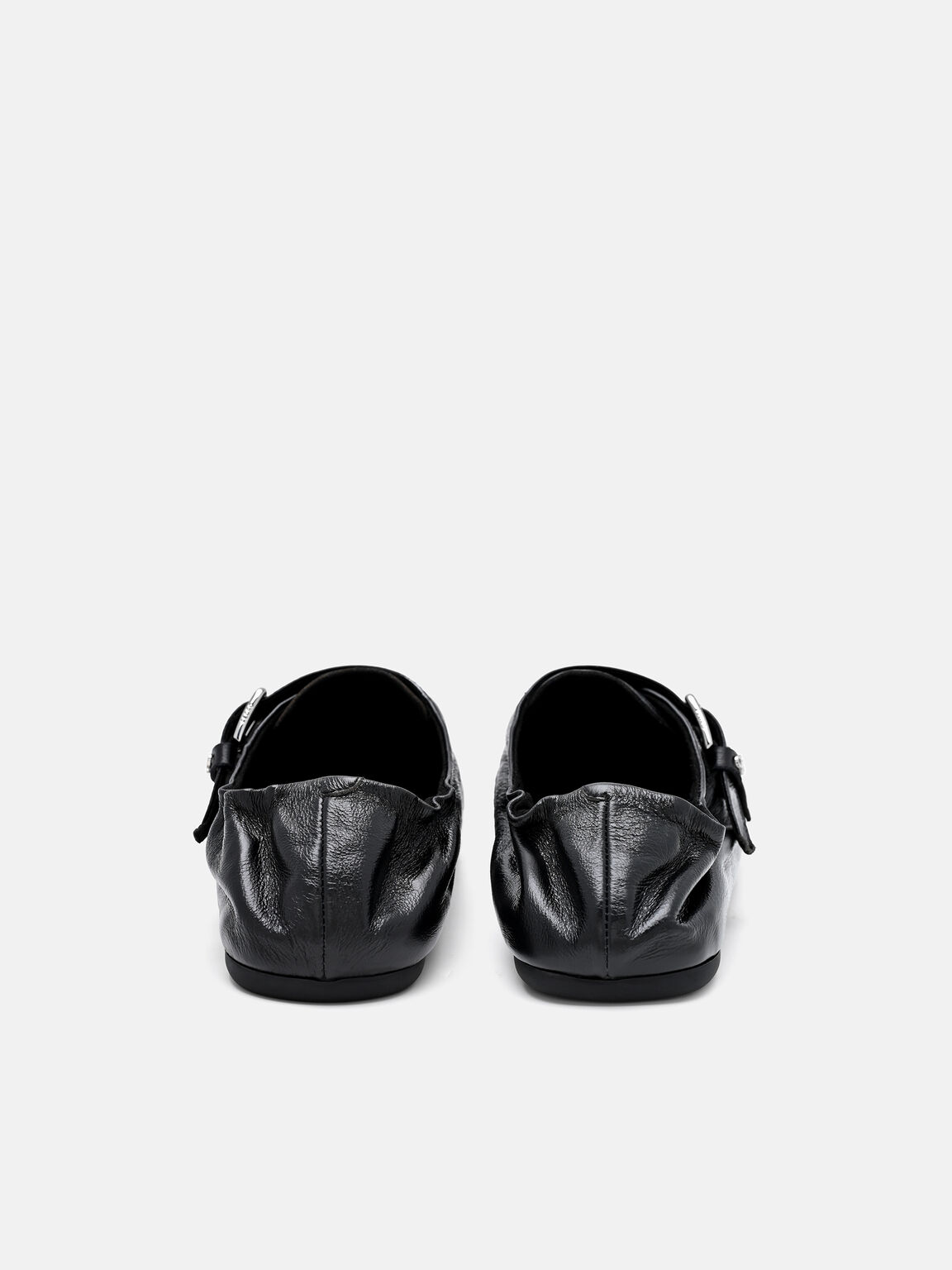 Lauren Leather Oxford Shoes, Black, hi-res