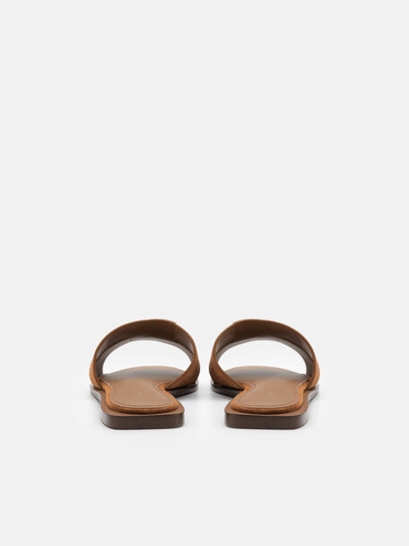 Iza Suede Sandals, Cognac Suede, hi-res