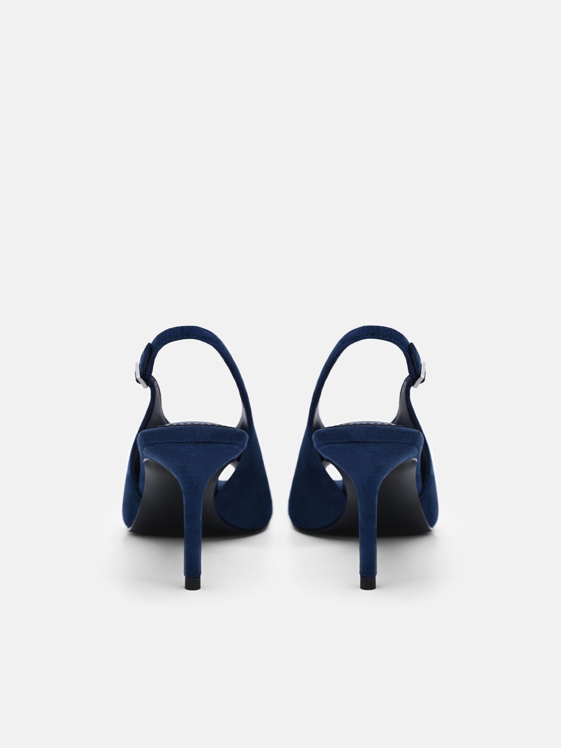 Gi&agrave;y sandals cao g&oacute;t Sylvie, Xanh navy, hi-res