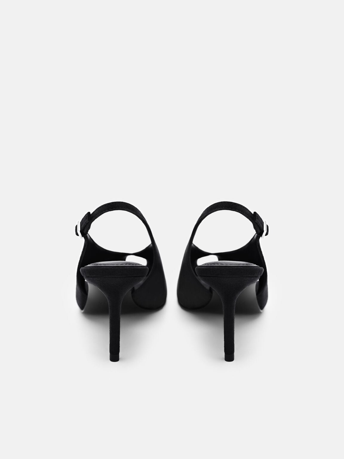 Gi&agrave;y sandals cao g&oacute;t Sylvie, Black Suede, hi-res