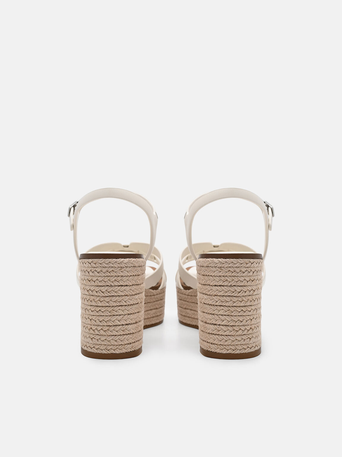 Gi&agrave;y sandals đế xuồng Carmel, Phấn, hi-res