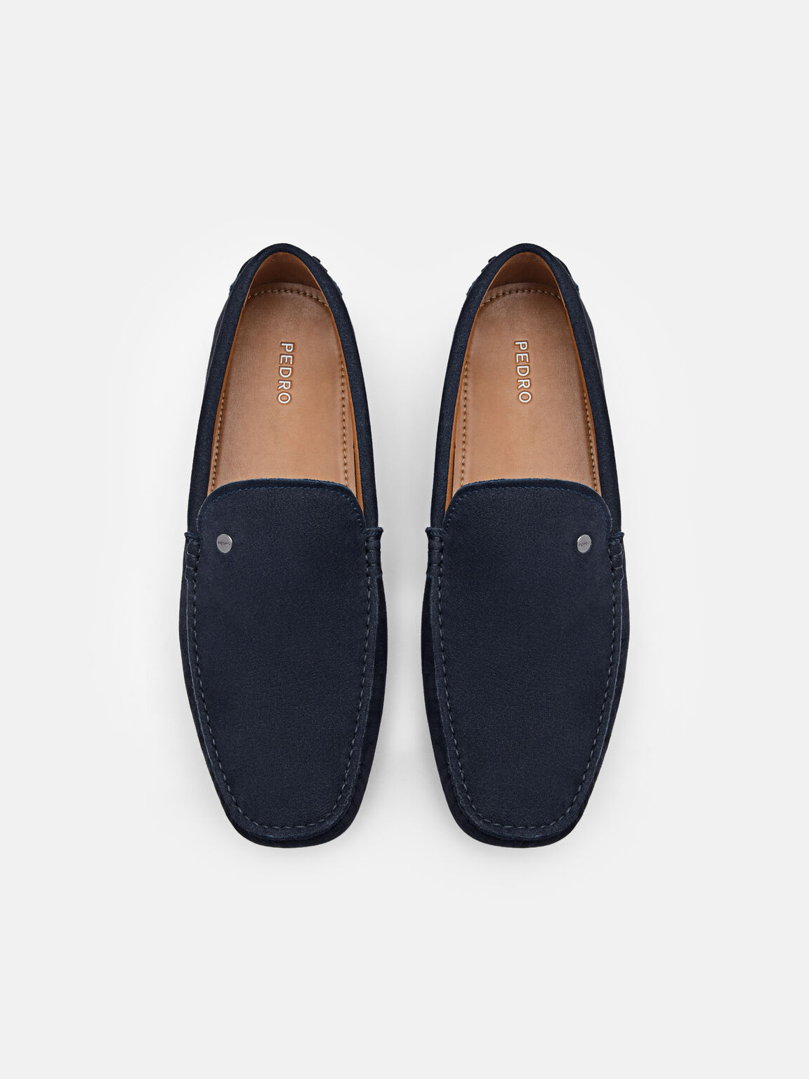 Oliver Nubuck Driving Shoes, Navy
