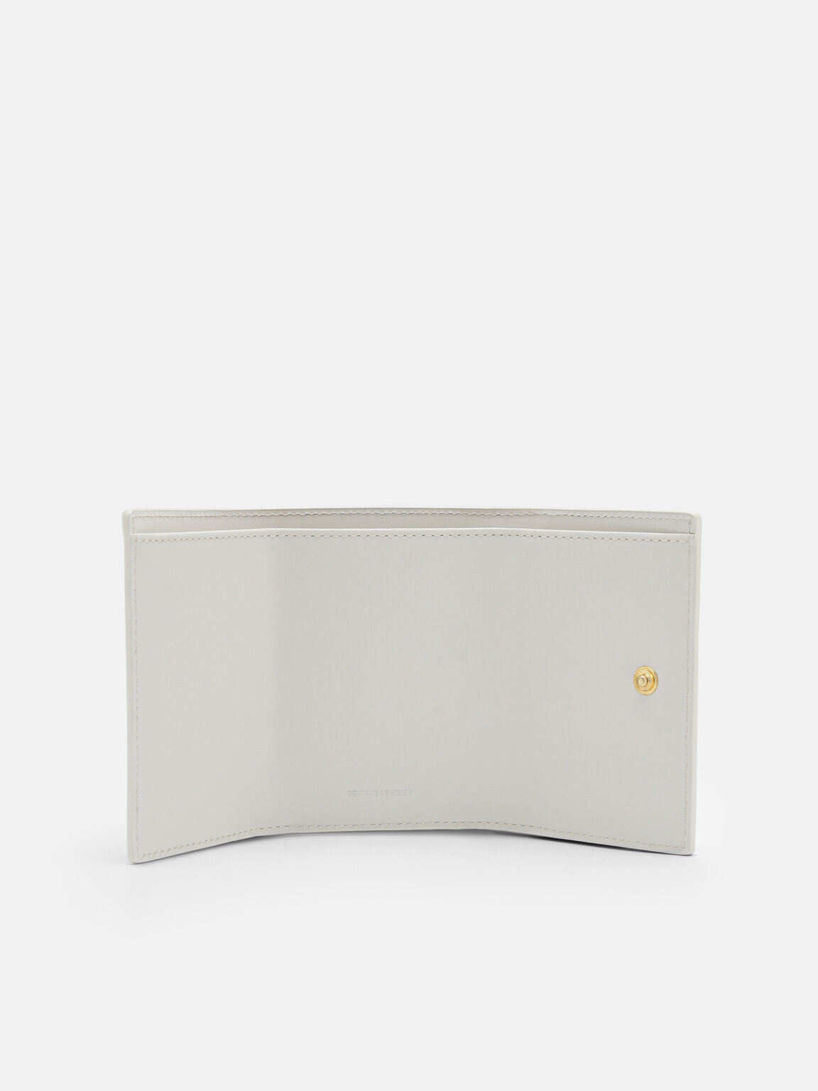 PEDRO Studio Leather Tri-Fold Wallet, Chalk, hi-res