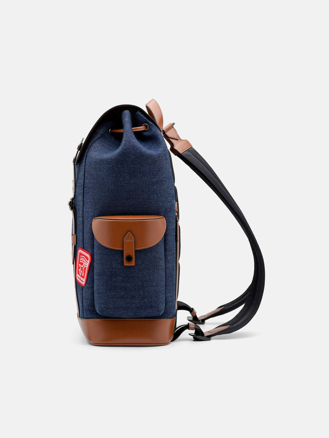 Jones Denim Backpack, Navy Denim