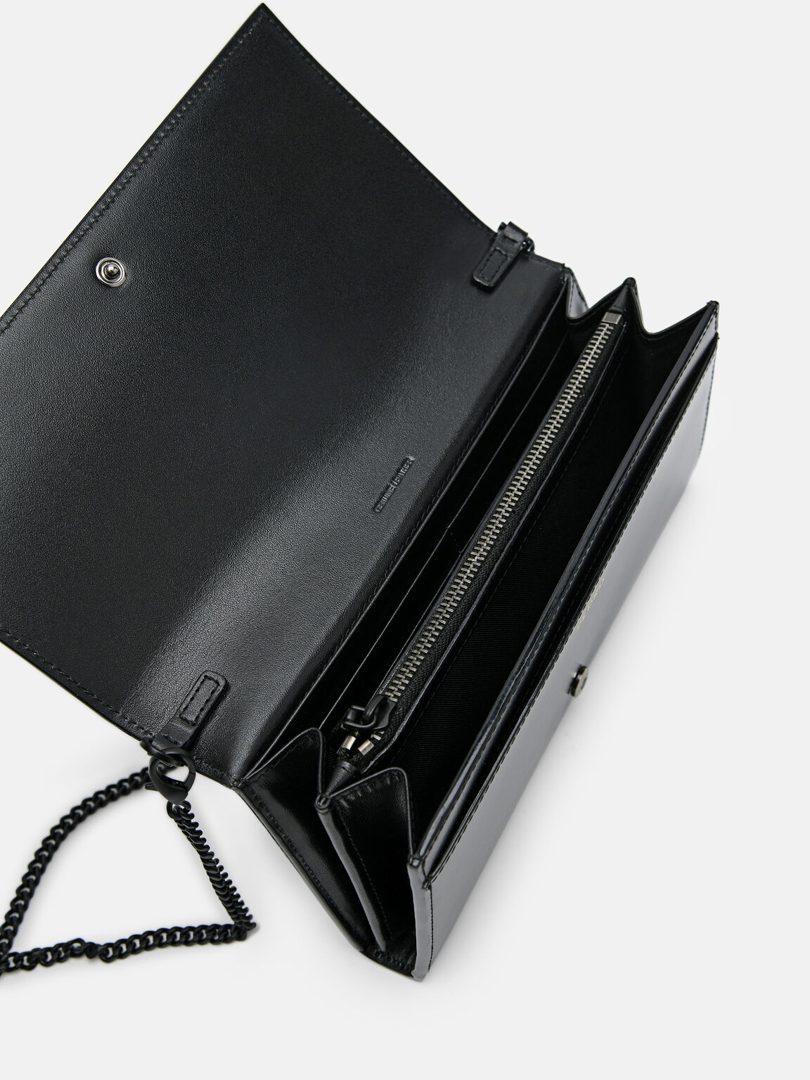PEDRO Icon Leather Bi-Fold Long Wallet, Black, hi-res