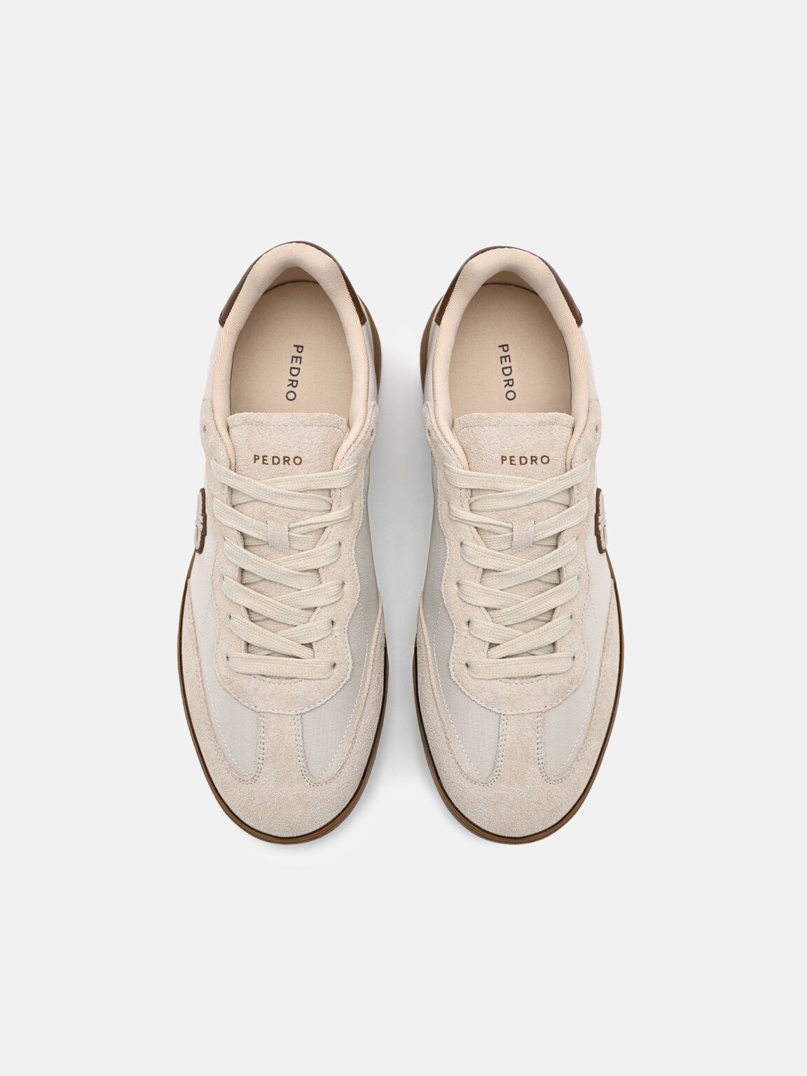 Gi&agrave;y sneakers cổ thấp Fleet, C&aacute;t, hi-res