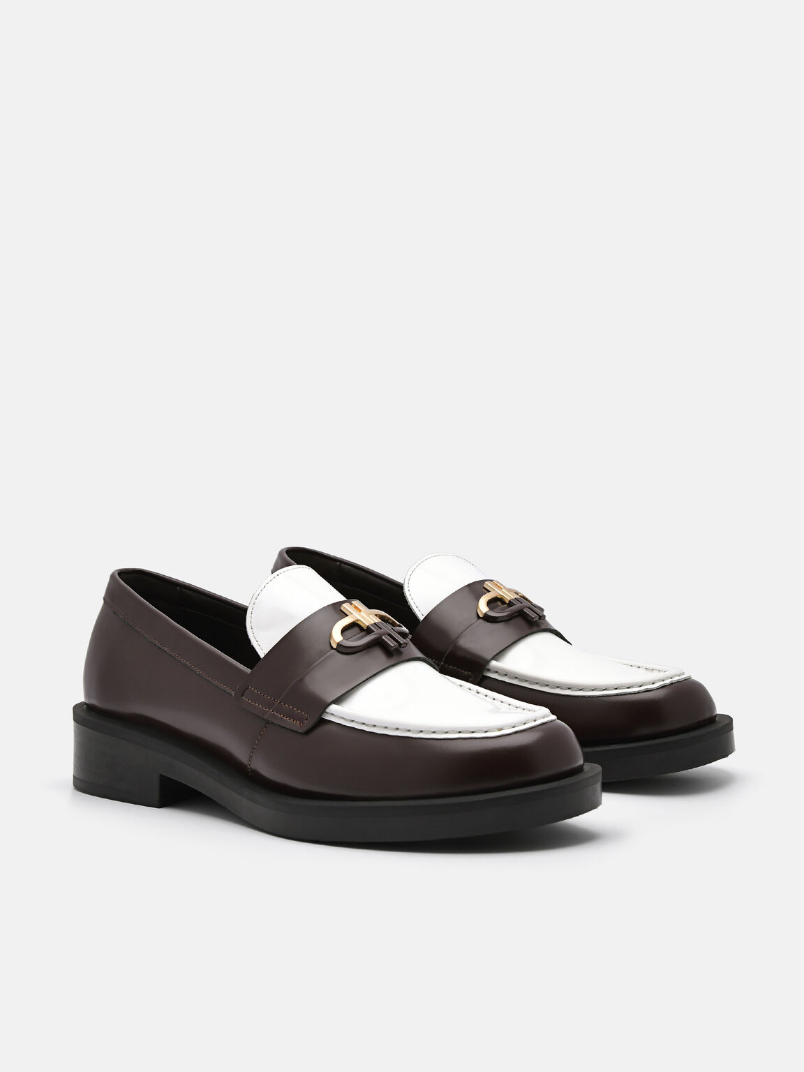 PEDRO Icon Leather Loafers, Multi, hi-res