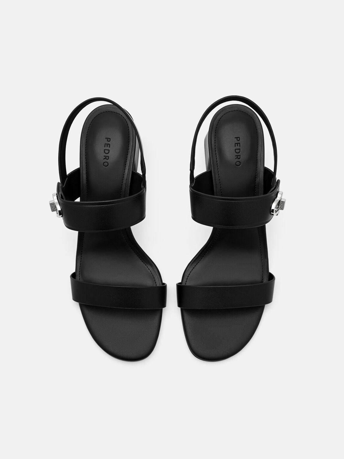 Gi&agrave;y sandals cao g&oacute;t Sienna, Đen, hi-res