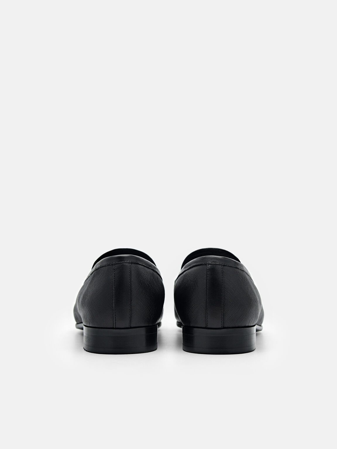 Alistair Leather Loafers, Black
