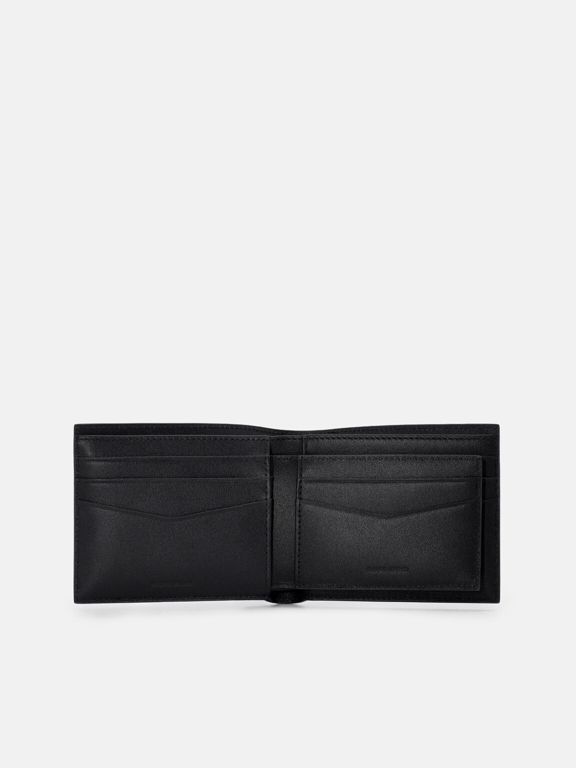 V&iacute; ngắn gập đ&ocirc;i Leather, Xanh Navy, hi-res