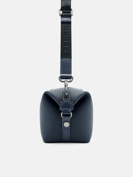 Túi đeo chéo phom chữ nhật Icon, Xanh Navy, hi-res