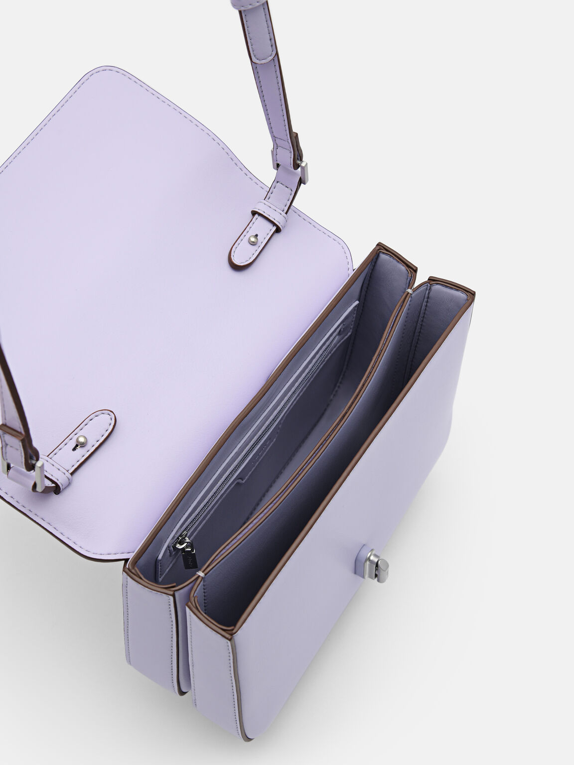 Brie Shoulder Bag, Purple, hi-res