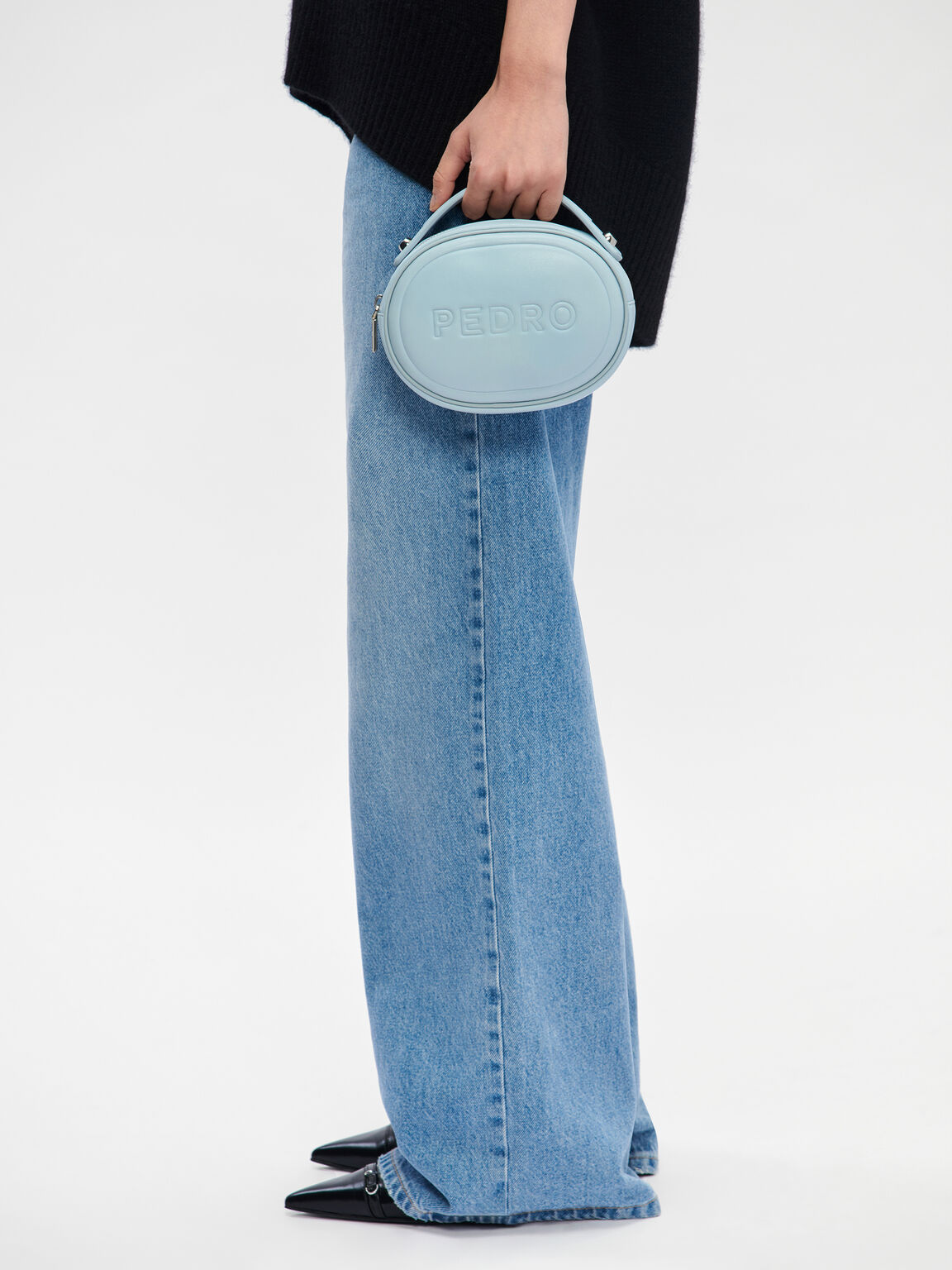 Yara Mini Shoulder Bag, Light Blue, hi-res