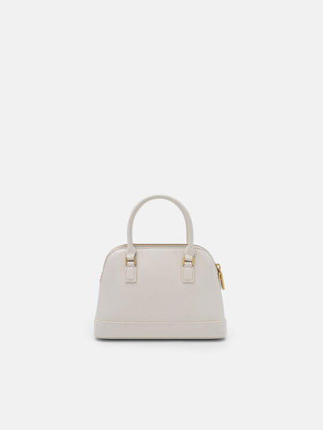 Lucia Leather Handbag, Chalk, hi-res