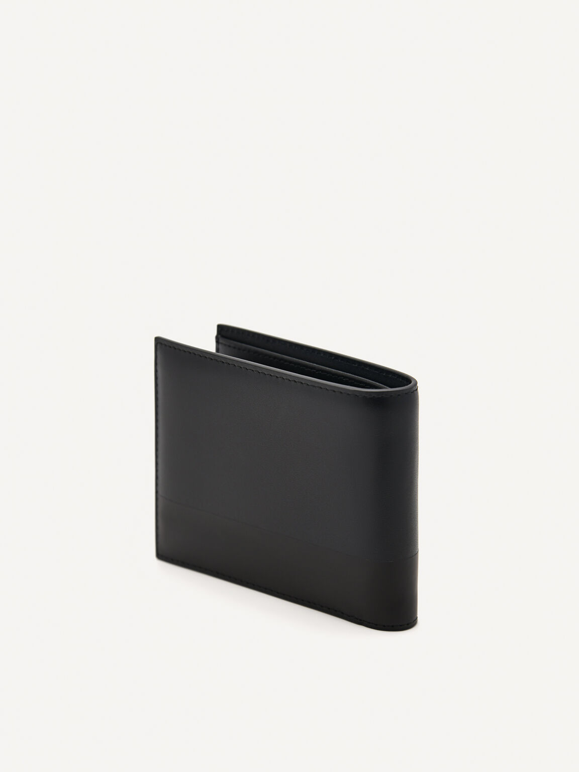 PEDRO Icon Leather Bi-Fold Wallet with Insert, Black, hi-res