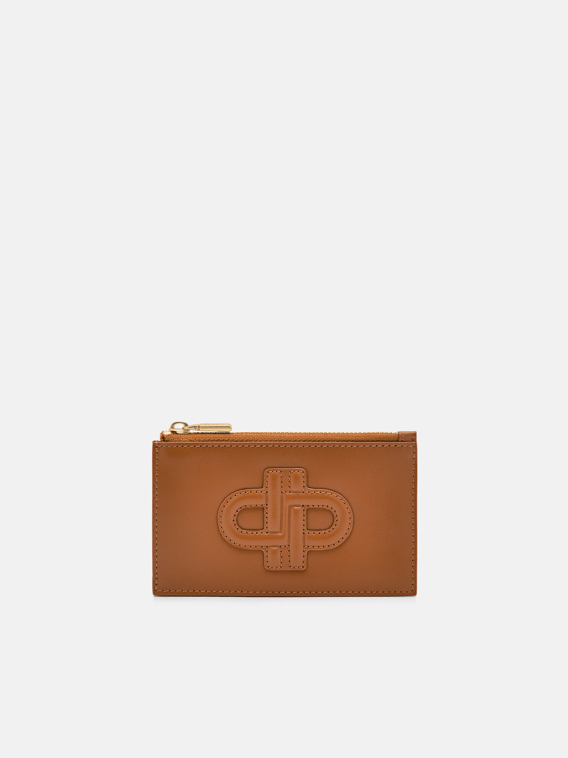 PEDRO Icon Leather Card Holder, Cognac, hi-res