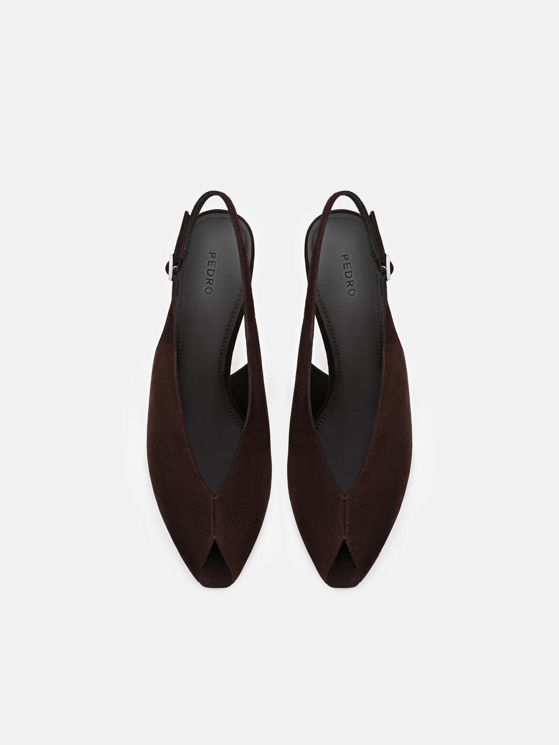 Gi&agrave;y sandals cao g&oacute;t Sylvie, Dark Brown Suede, hi-res