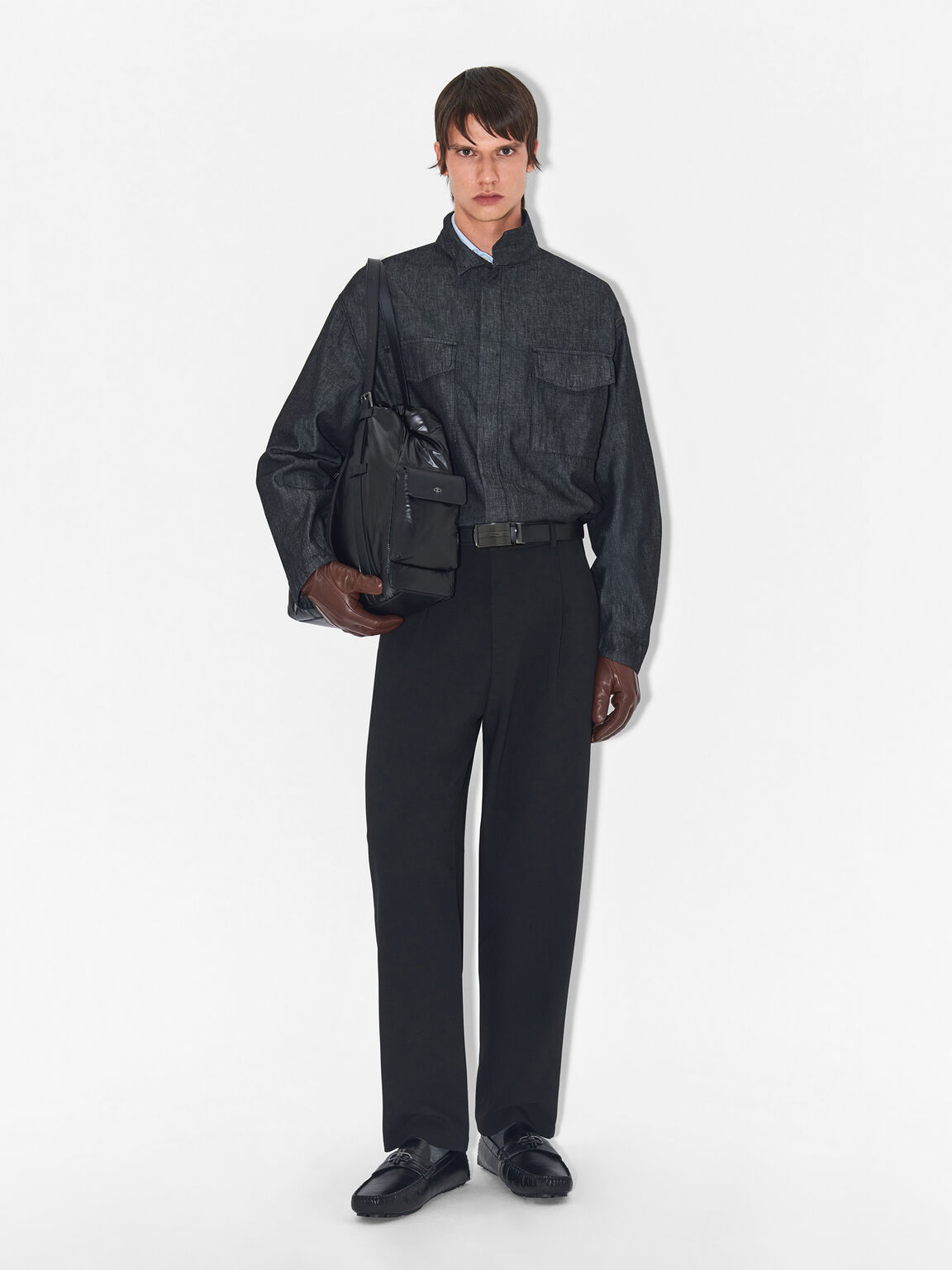 Casper Tote Bag, Black