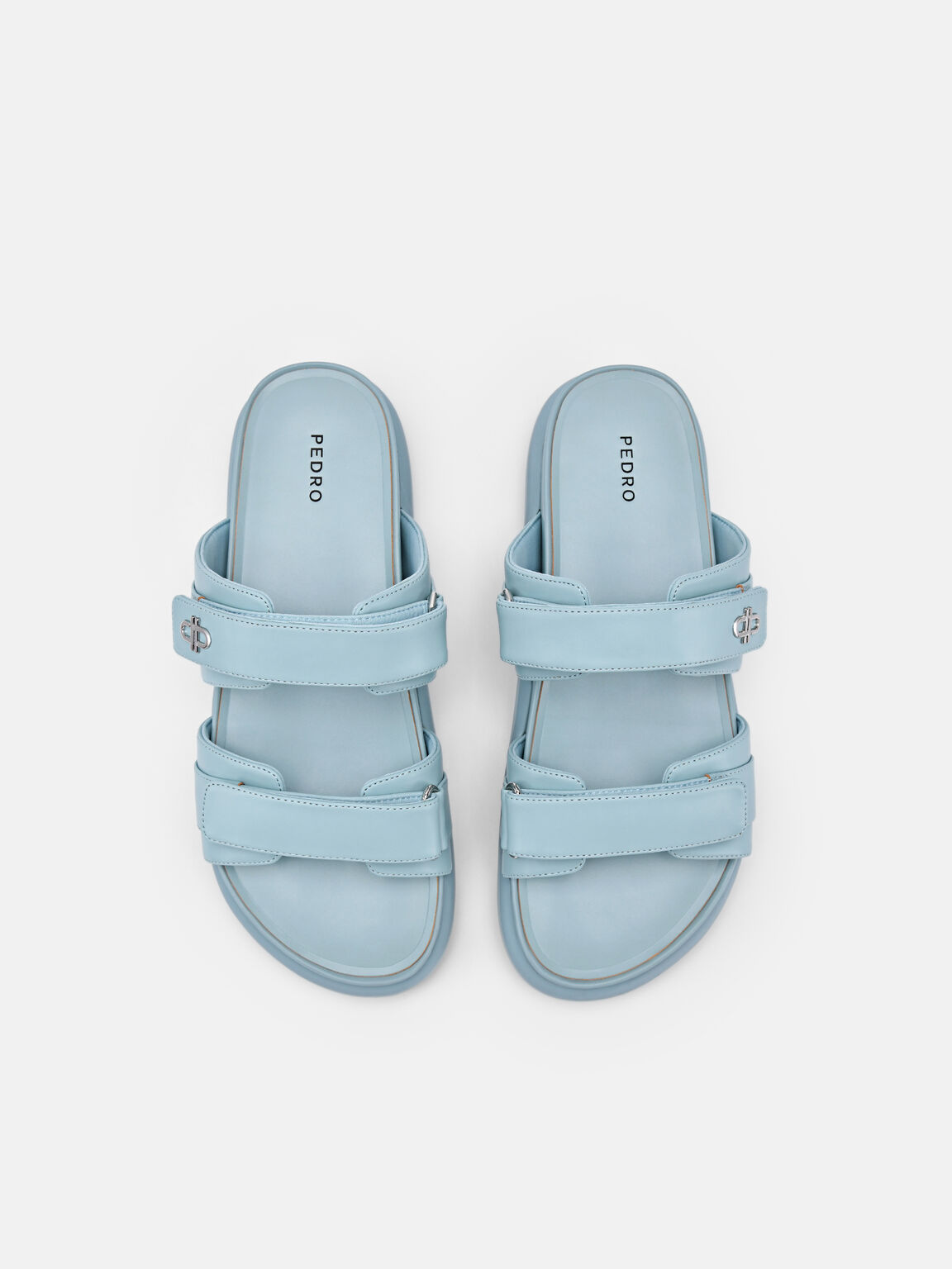 D&eacute;p quai ngang Velcro, Xanh m&ograve;ng k&eacute;t, hi-res