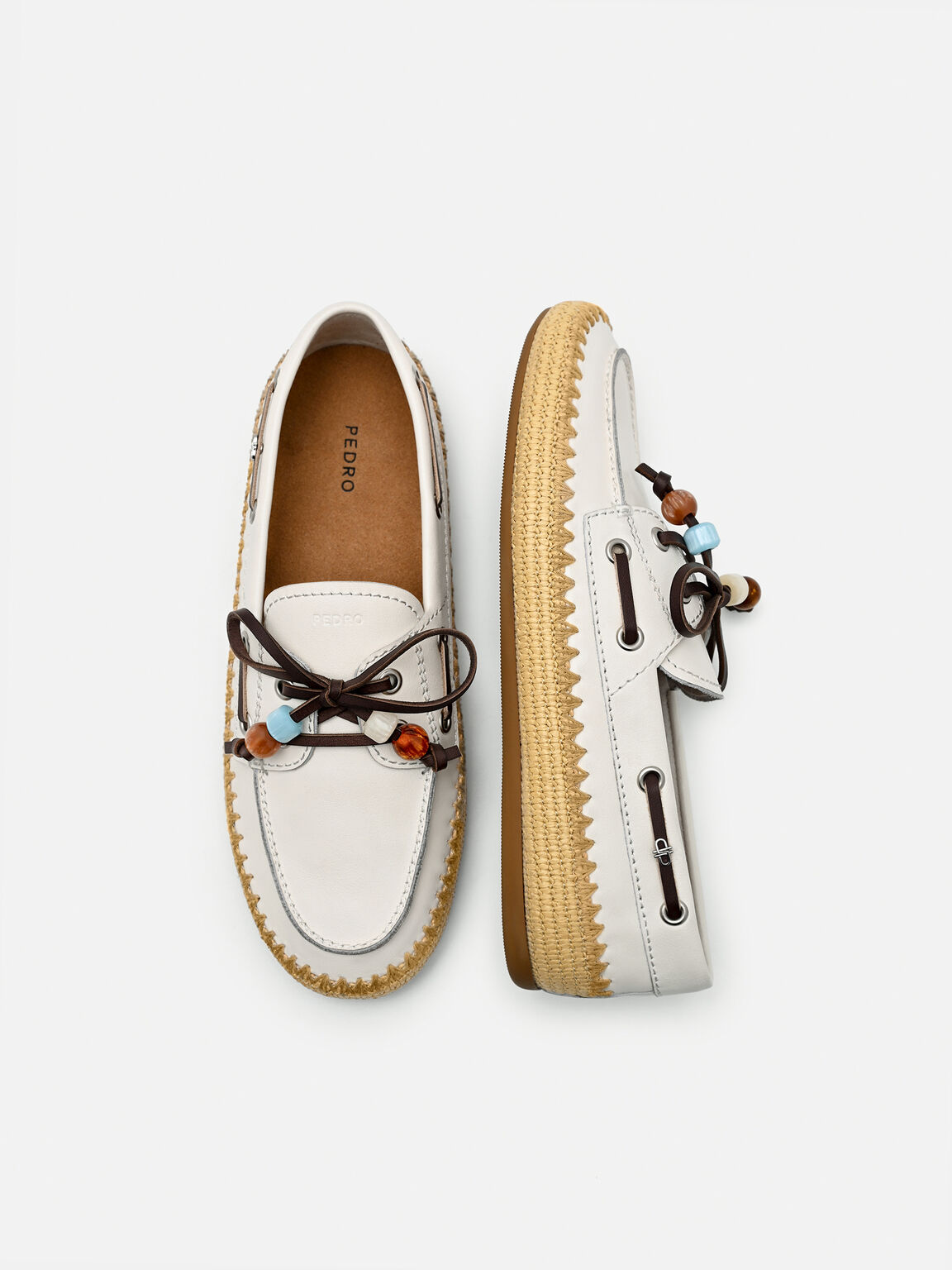 Gi&agrave;y lười đế bệt mũi tr&ograve;n Dee, Phấn, hi-res