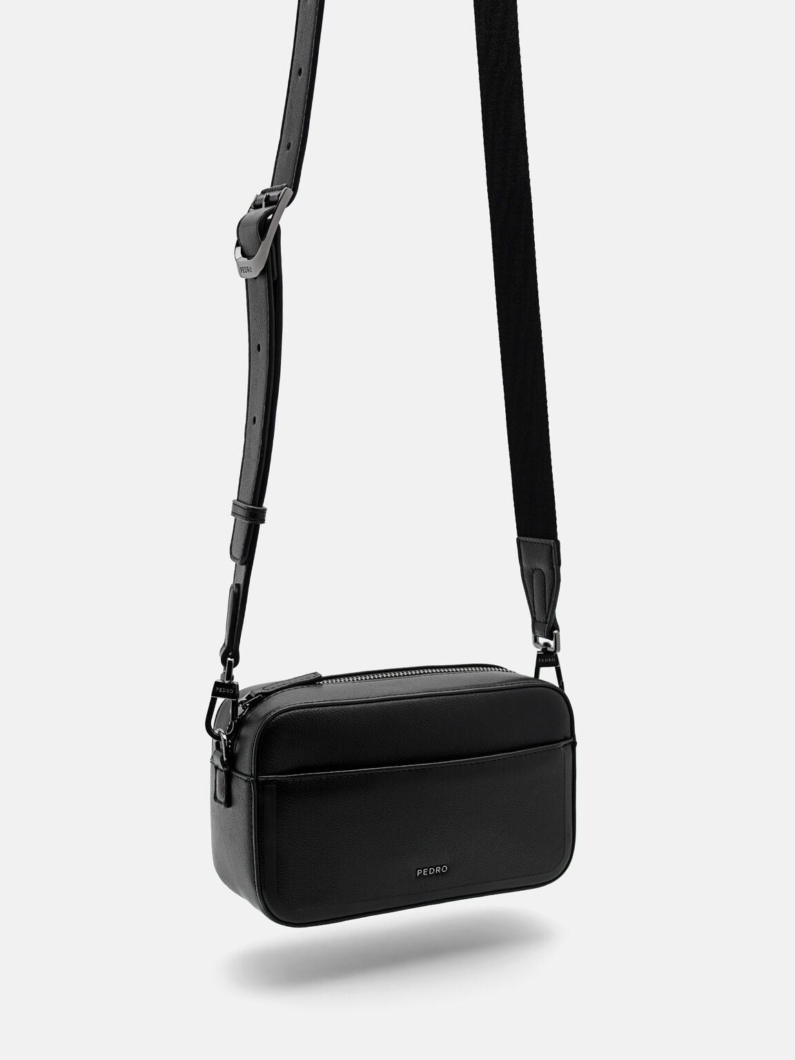 Helix Mini Sling Bag, Black, hi-res