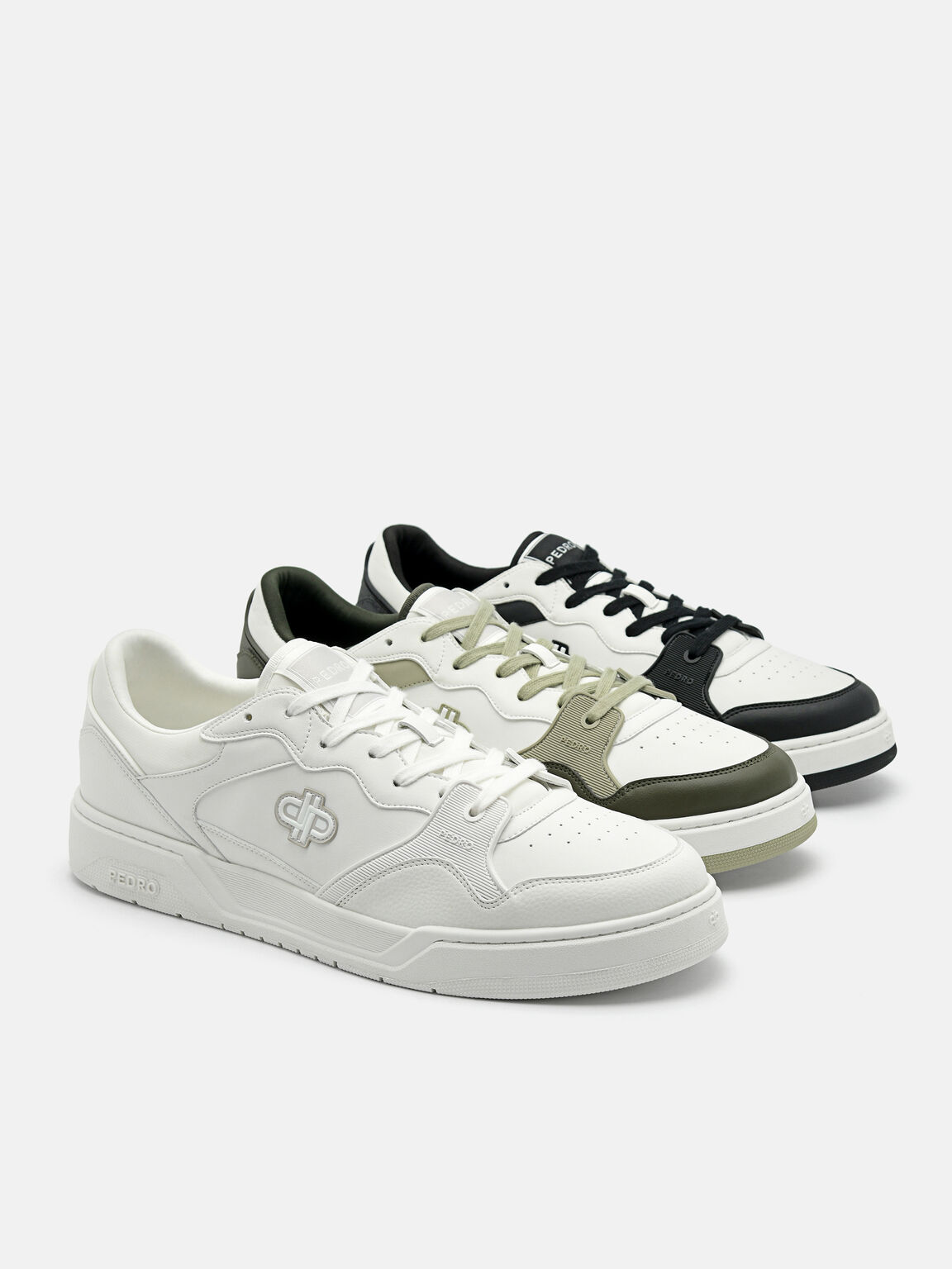 PEDRO Icon Aerial Sneakers, Military Green