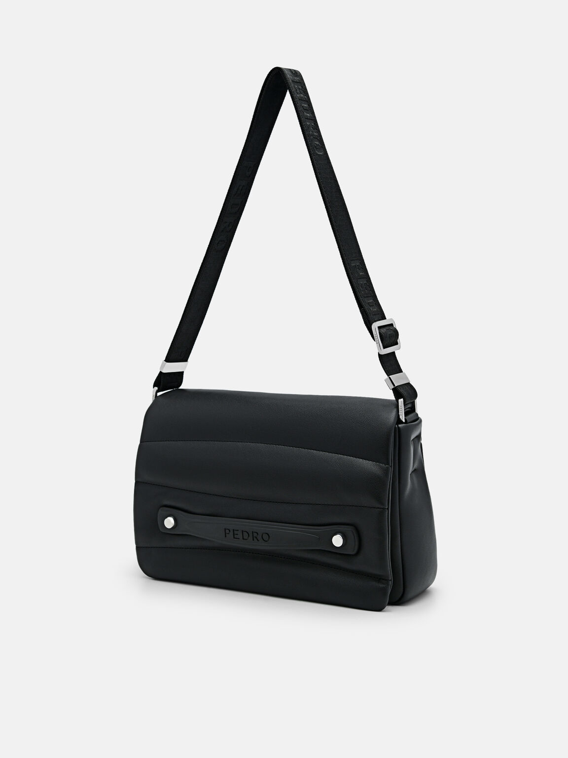 Yara Shoulder Bag, Black, hi-res