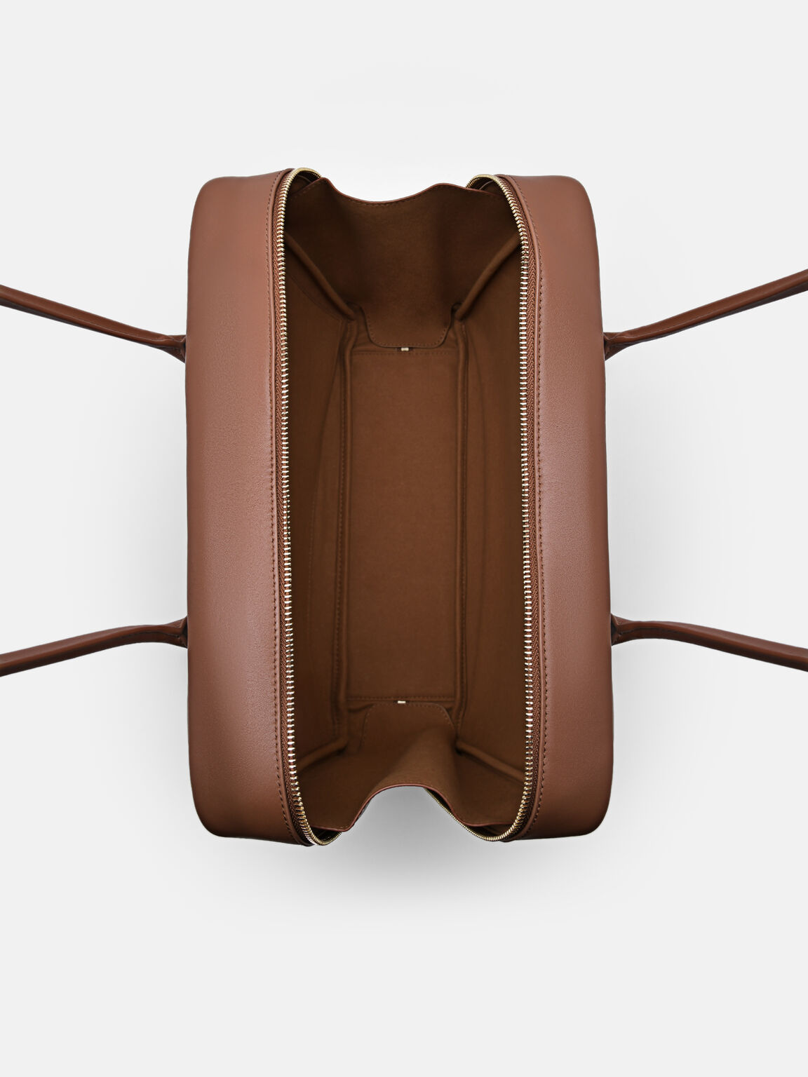 Caddie Leather Bowling Bag, Cognac, hi-res