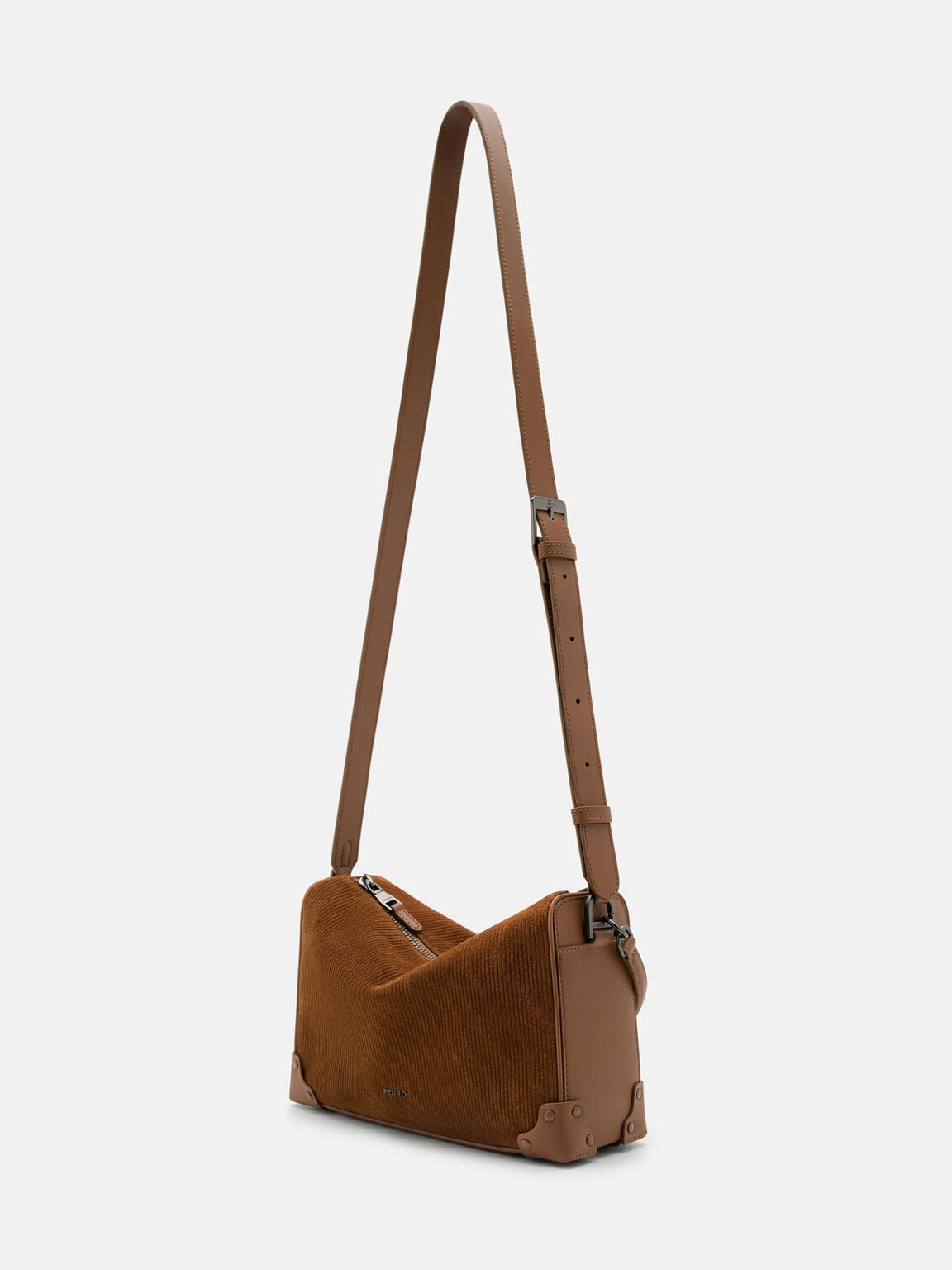 Maven Suede Crossbody Bag, Camel Suede, hi-res